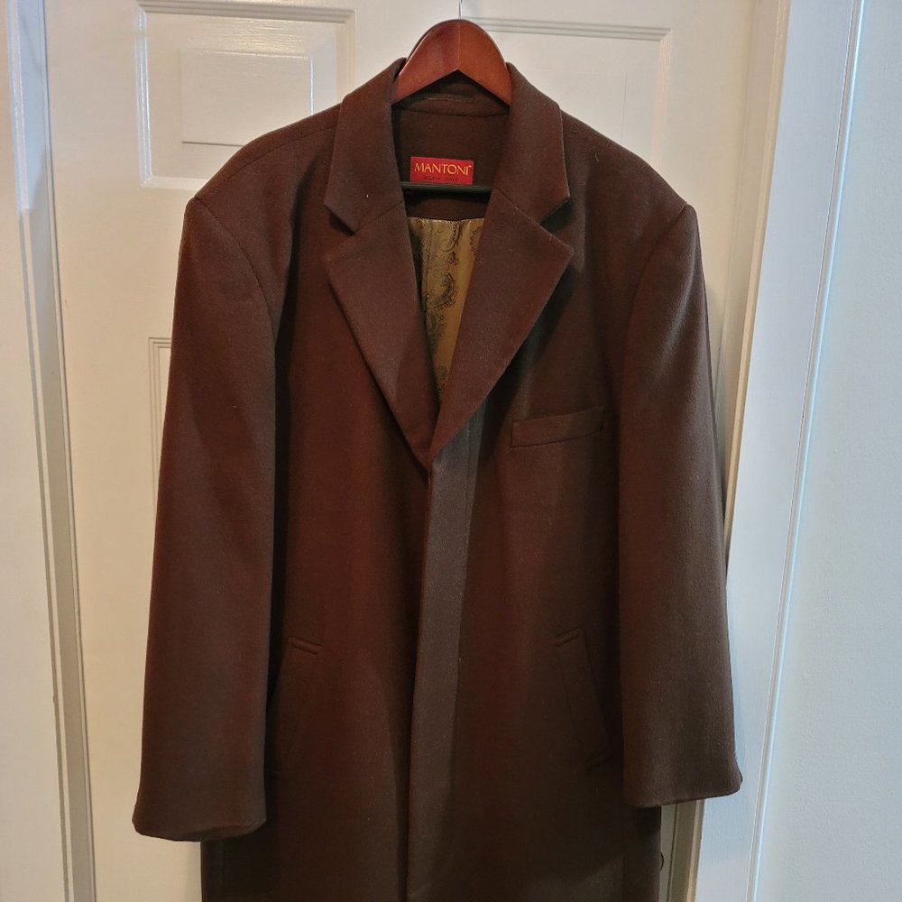 Men's Wool Top Coat